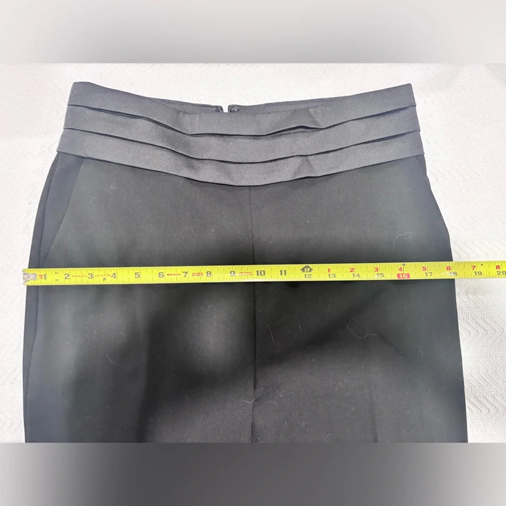 Calvin Klein Women's Classic Black Straight Leg Pants - Picture 7 of 11